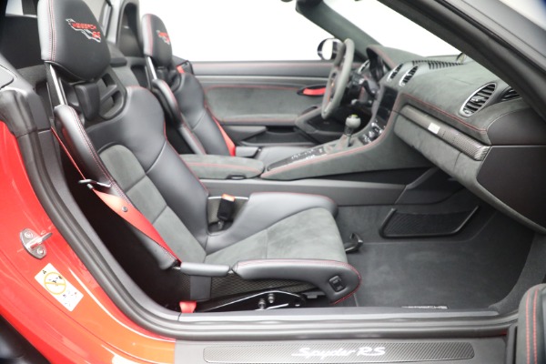 Used 2025 Porsche 718 Boxster Spyder RS for sale $205,900 at Miller Motorcars Aston Martin in Greenwich CT 06830 17