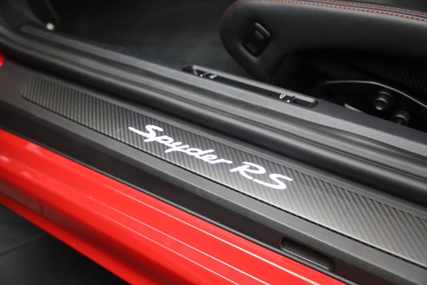 Used 2025 Porsche 718 Boxster Spyder RS for sale $205,900 at Miller Motorcars Aston Martin in Greenwich CT 06830 24