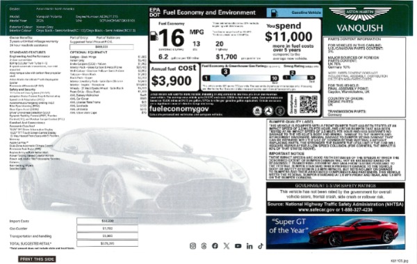 New 2026 Aston Martin Vanquish Volante for sale Call for price at Miller Motorcars Aston Martin in Greenwich CT 06830 19
