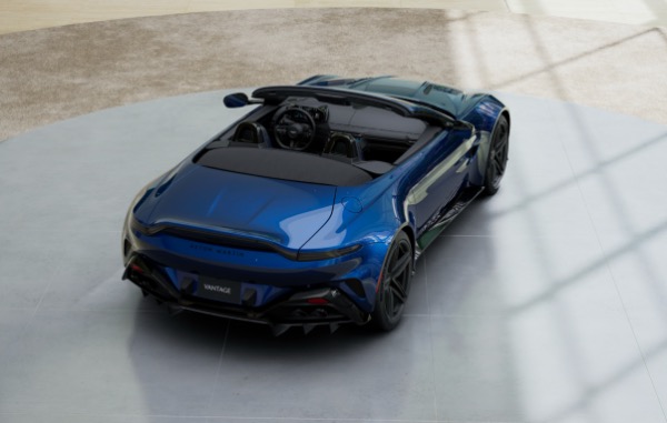 New 2026 Aston Martin Vantage Roadster for sale $269,300 at Miller Motorcars Aston Martin in Greenwich CT 06830 6