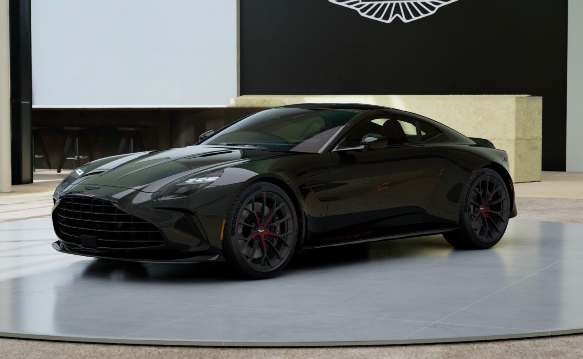New 2026 Aston Martin Vantage S for sale $268,200 at Miller Motorcars Aston Martin in Greenwich CT 06830 1