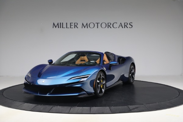 Used 2024 Ferrari SF90 Spider for sale $609,900 at Miller Motorcars Aston Martin in Greenwich CT 06830 1