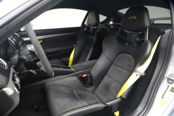 Used 2016 Porsche Cayman GT4 for sale $149,900 at Miller Motorcars Aston Martin in Greenwich CT 06830 15
