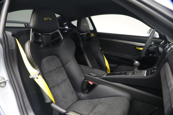 Used 2016 Porsche Cayman GT4 for sale $149,900 at Miller Motorcars Aston Martin in Greenwich CT 06830 18