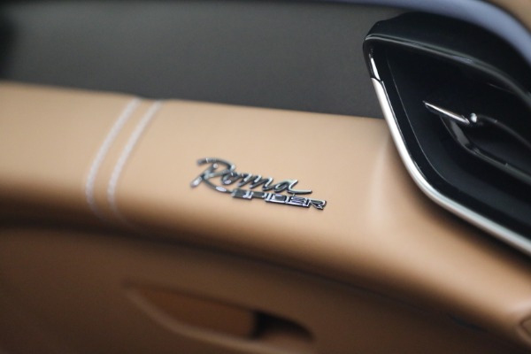 Used 2025 Ferrari Roma Spider for sale $309,900 at Miller Motorcars Aston Martin in Greenwich CT 06830 26