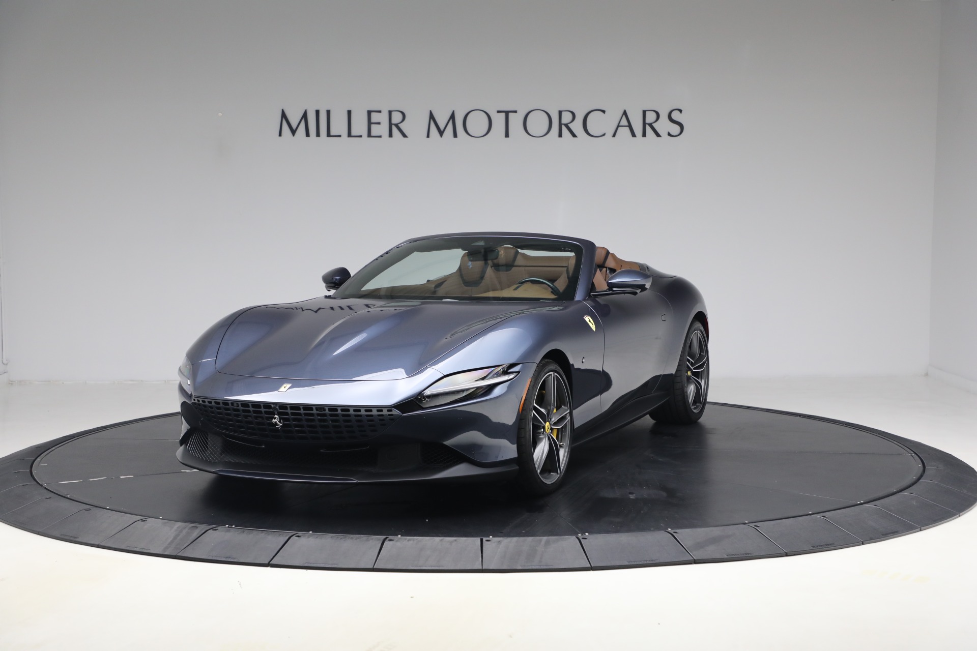 Used 2025 Ferrari Roma Spider for sale $309,900 at Miller Motorcars Aston Martin in Greenwich CT 06830 1