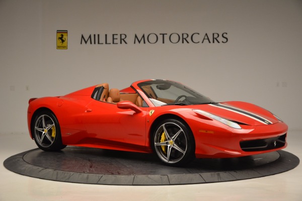 Used 2014 Ferrari 458 Spider for sale Sold at Aston Martin of Greenwich in Greenwich CT 06830 10