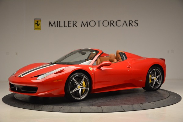 Used 2014 Ferrari 458 Spider for sale Sold at Aston Martin of Greenwich in Greenwich CT 06830 2