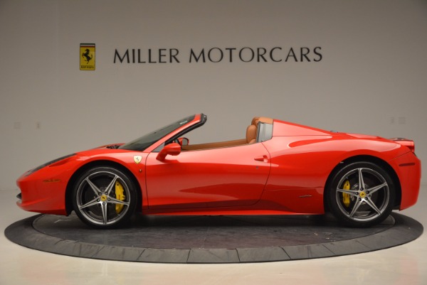 Used 2014 Ferrari 458 Spider for sale Sold at Aston Martin of Greenwich in Greenwich CT 06830 3