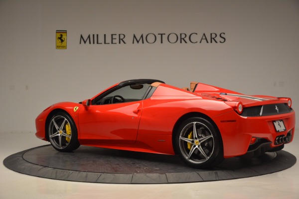 Used 2014 Ferrari 458 Spider for sale Sold at Aston Martin of Greenwich in Greenwich CT 06830 4