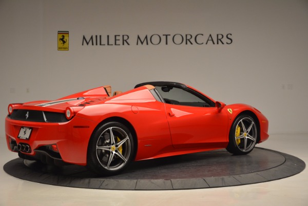 Used 2014 Ferrari 458 Spider for sale Sold at Aston Martin of Greenwich in Greenwich CT 06830 8