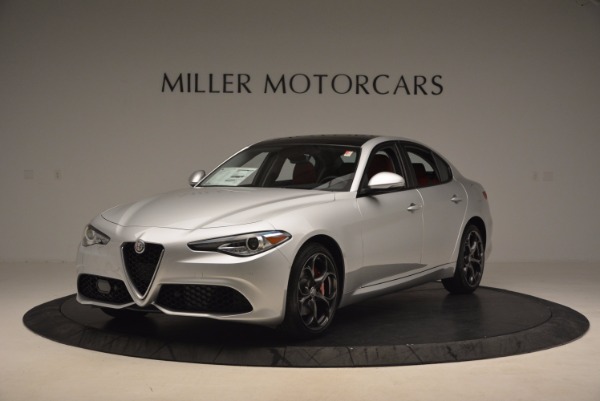 New 2017 Alfa Romeo Giulia Ti Q4 for sale Sold at Aston Martin of Greenwich in Greenwich CT 06830 3