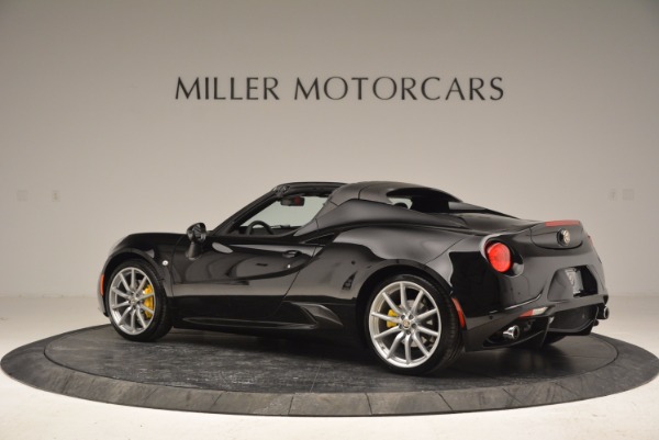 New 2016 Alfa Romeo 4C Spider for sale Sold at Aston Martin of Greenwich in Greenwich CT 06830 4