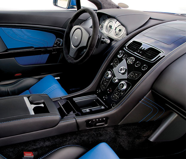 aston martin v8 vantage s interior