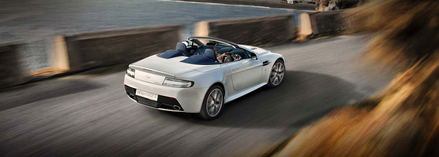 aston martin v8 vantage s roadster video