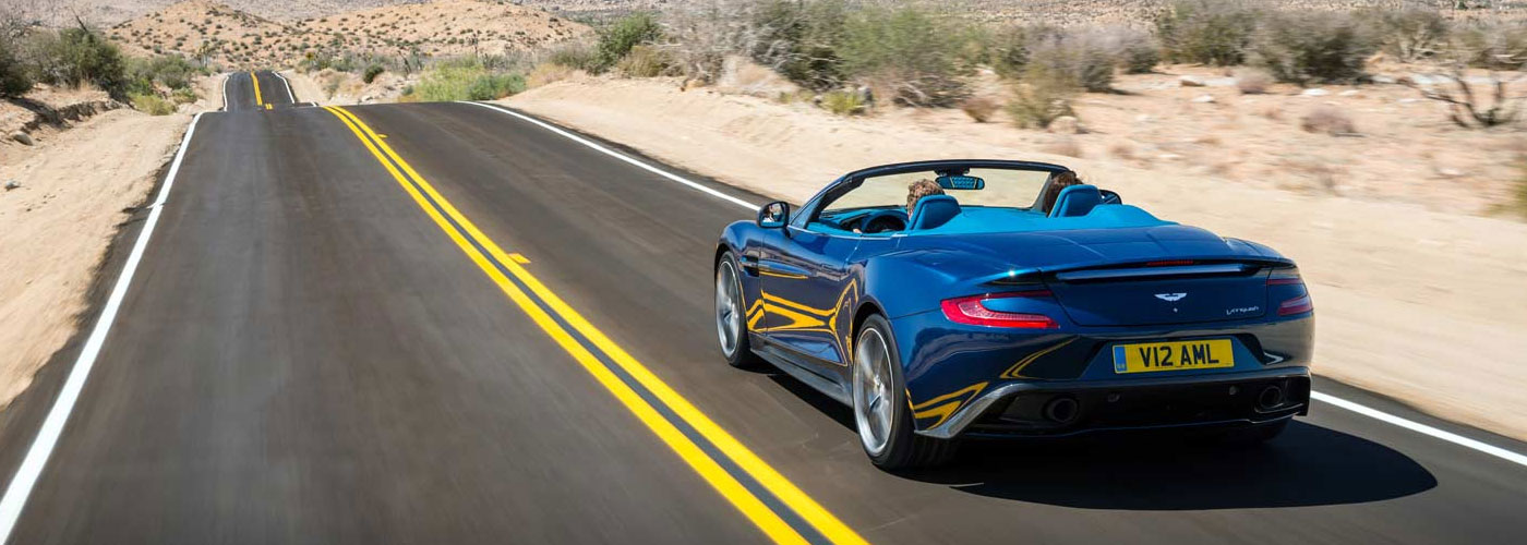 aston martin vanquish volante video