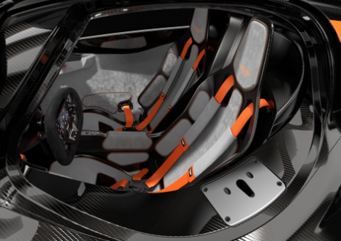 aston martin Valkyrie Interior