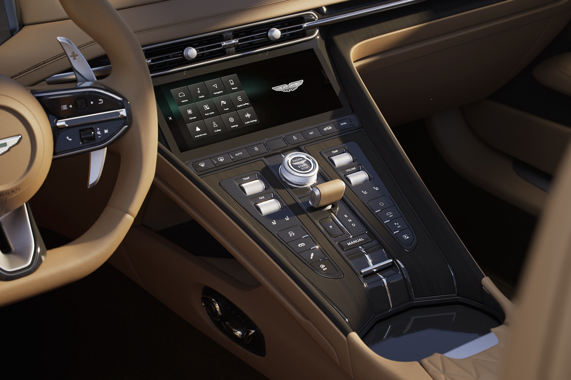 DB12 volante interior